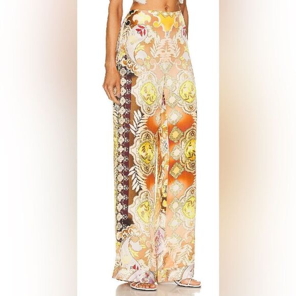 Alexis Geneva Pants size XL Color: Paisley Blossom P1 - Picture 4 of 13